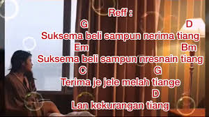 Tumben jani aku ketemu sosok bidadari. Harmonia Ft Rusmina Dewi Sehidup Semati Lirik Dan Kunci Gitar Youtube