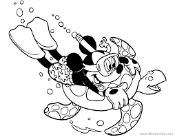 Select from 34975 printable crafts of cartoons, nature, animals. Mickey Mouse Summer Coloring Pages Disneyclips Com