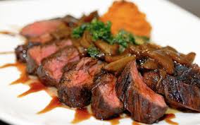 Dry the roast on paper towels. Roasted Beef Rib Eye Steak With Golden Chanterelles Bordelaise Sauce Round Pond Estate