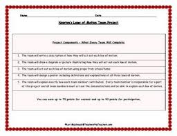 Newton S Laws Of Motion Team Presentation Project Newtons Laws Of Motion Newtons Laws Force And Motion