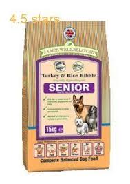 james wellbeloved dog food senior turkey and rice kibble 15kg dog food recipes senior dog food recipes dog food allergies