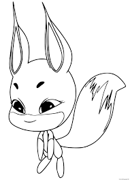 Past ladybug and cat noirmy first time drawing a past ladybug with his catnoir. Trixx Kwami Coloring Pages Printable