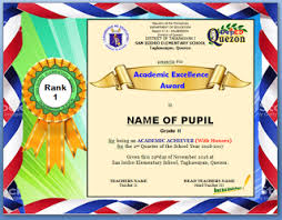 A certificate of recognition can be denoted as a legal form and document presented by organization & firm to the people for the sake of recognizing the certificate of recognition always represented to appreciate the work of individuals. Free Deped Lesson Plans Tg S Lm S Instructional Materials Periodical Tests Au Student Awards Certificates School Certificates Classroom Awards Certificates