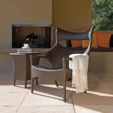 Amari Rattan High Back Lounge Chair Janus Et Ciejanus Et Cie Lounge Chair Design Chair Design Interior