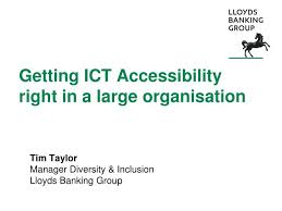 Ppt Getting Ict Accessibility Right In A Large