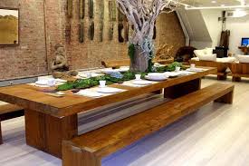 Reclaimed Wood Dining Tables Japanese Style Dining Table With Bench Wooden Dining Room Table Long Dining Table