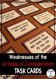 Articles Of Confederation Activity Common Core Social Studies Teaching Us History 7th Grade Social Studies