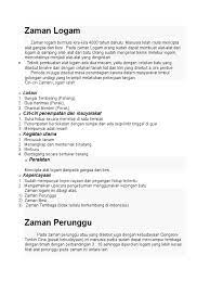 Dalam adanya sebuah aktivitas perdagangan bisa berkembang begitu sangat pesat. Zaman Logam