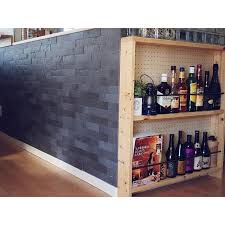 キッチン カウンターキッチン diy diy棚 エコカラット貼りました などのインテリア実例 2015 12 17 14 46 31 roomclip ルームクリップ 収納 アイデア 酒棚 キッチン diy