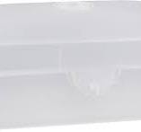 Soap Boxes - Hinged Lid, Clear, Plastic