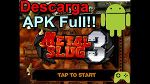 Touch the screen in time and follow the rhythm. Descargar Metal Slug 3 Apk Full Para Android By Androidelizados