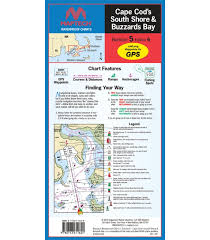 Maptech Cape Cods South Shore And Buzzards Bay Waterproof Chart 6th Ed 2018