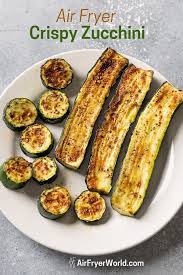Air Fryer Garlic Zucchini Recipe In 2020 Easy Zucchini Recipes Recipes Air Fryer Recipes