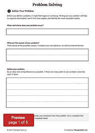 Walc (workbook of activities for language and cognition). Problem Solving Packet Worksheet Therapist Aid