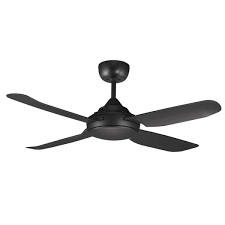Our coastal ceiling fans are constructed with materials to help deal with conditions such as salt spray, no ceiling fan is immune from the elements. Spinika Ceiling Fan Ventair Black 52 Universal Fans