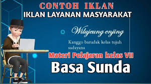 Sakumna pengurus osis, wajib hadir isukan enjing poé saptu, wajib! Materi Bahasa Sunda Kelas Vii Contoh Iklan Layanan Masyarakat Youtube