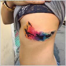 The watercolor painting technique is a method of making sketches, when colors dissolve in water and form a transparent, suspended matter, creating subtle transitions of colors, as well as the effect of lightness and airiness. 1001 Ideas For A Beautiful Watercolor Tattoo You Can Steal