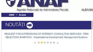 Anaf ⭐ , romania, ilfov county, dn5: Anaf A Lansat Sistemul SpaÅ£iu Privat De Verificare A SituaÅ£iei Fiscale Personale