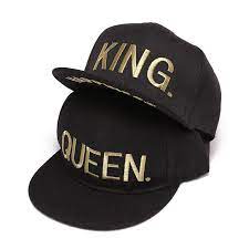 Queen King Embroidered Snapback Hip Hop Cap Hats Baseball Hat Fashion Lovers Hot Baseball Hat Style Hats For Women Hats For Men