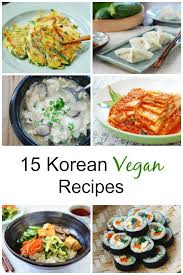 A Collection Of Easy Delicious Korean Vegan Recipes Happy New Year According To The News Med Vegan Asian Recipes Korean Vegetarian Recipes Vegan Korean Food