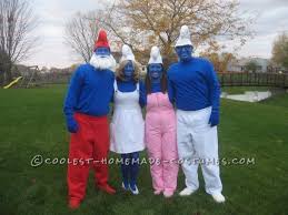 A message from kim, the creator of the 'diy girls smurfette' costume Meet The Coolest Smurfs Group Costume