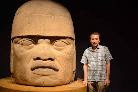 The incredible Olmec Colossal Stone Heads. So far only 17 Olmec stone heads  have been unearthed to date and have been compiled together in a single  image for your reference. (They range