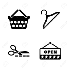 Highlight cover maker on the app store. Shopping Store Simple Related Vector Icons Set For Video Mobile Royalty Free Cliparts Vectors And Stock Illustration Image 109805615