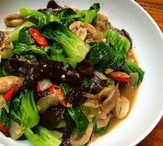 Makanan kaya vitamin b12 untuk jaga kesehatan anda. Resep Tumis Pokchoy Jamur Resep Makanan Cina Masakan Vegetarian Resep Masakan