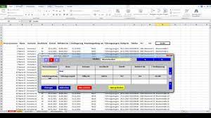 Datenbanken In Excel Aus Flexibler Eingabemaske Erstellen Mitarbeiterliste Youtube