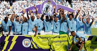 The uefa champions league round of 16 draw took place on monday 14 december. Manchester City Lift Premier League Trophy As Huddersfield Celebrate Priceless Point