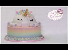 Einhorn Motivtorte Unicorn Cake How To Make Torte Von Nicoles Zuckerwerk Youtube Zuckerwerk Motivtorte Kuchen Ideen