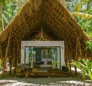 beach hut-like tiny home