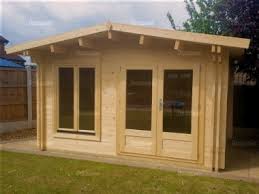 Buy shower cabins | shower cabin design: Apex 140mm Twinskin Log Cabin 585 Double Glazed Large Panes