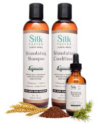 The scalp is the foundation of hair growth so making. Silk Factor Hair Growth Products Serum Shampoo And Conditioner Vitamins Natural Hair Loss Treatment For Thicker