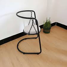 Hamac avec support de livingo » grand choix top marques hamacs avec support en promotion bonnes affaires acheter maintenant en ligne pas cher. Petit Hamac Chaise Suspendue Avec Support En Velours Rembourre Fauteuil D Appoint Rond