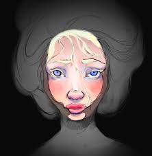 How do you paint albino skin? How'd I do?