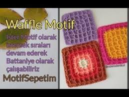 Waffle Ornegi Ile Battaniye Modeli Waffle Motif Orgu Battaniye Ornekleri Crochet Waffle Blanket Youtube Battaniye Orgu Battaniye Modelleri