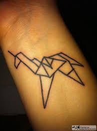 Does It Make You Dream Of Electric Sheep Origami Unicorn Tattoo Tattoos Origami Tattoo