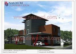 Had tambahan ubahsuai rumah teres 1 tingkat kepada 2 tingkat lot tengah. 30 Pelan Rumah 1 2 3 Tingkat Percuma Design Banglo Terkini 2021
