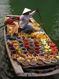 A Floating Market In Phuket Thailand Very Nice Me Vietnam Food Fruit