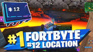 Fortnite Fortbyte 12 Location Accessible By Using The Nana Nana Spray Inside A Molten Tunnel Youtube
