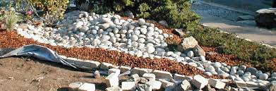 How to keep river rock in place on a slope. How To Build A Dry Creek Bed 4 Steps Instructables