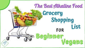 Alkaline Diet Grocery Shopping List For Vegans Alkaline