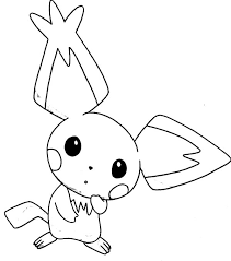 Download or print pichu is born coloring page for free plus other related pichu coloring page. Pointed Ear Pichu Is Amazed Coloring Page Color Luna Coloring Pages Coloring Pictures Pointed Ears