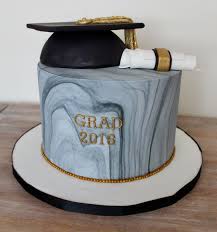 Marble Fondant Cake Grey Black And Gold With Graduation Hat And Diploma Graduation Cakes Graduation Party Cake Graduation Cupcakes