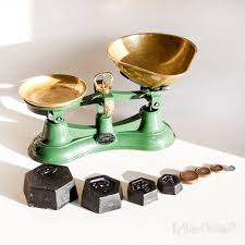 Vintage Salter No 56 Green Cast Iron Kitchen Scales Metric Weights By Upstagedvintage On Etsy Kitchen Scale Cast Iron Vintage