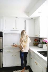 how i refreshed my kitchen cabinets in