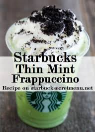 Birthday Cake Batter Frappuccino Starbucks Starbucks Thin Mint Frappuccino Starbucks Secret Menu Starbucks Recipes Starbucks Drinks Recipes