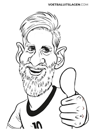 Dat het salaris van messi ongekend hoog is, beseft barcelona maar al te goed. Kleurplaat Voetbal Printen Gratis Voetbaluitslagen Com
