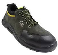 Allen Cooper Safety Shoe ACL 1693 | Triple Density PU Sole with Popcorn  Technology, Suede Leather Upper, 200J Steel Toe Cap, Sporty Sneaker | Size  07 ...